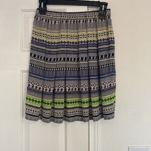 Ace Delivery tribal bohemian skirt.